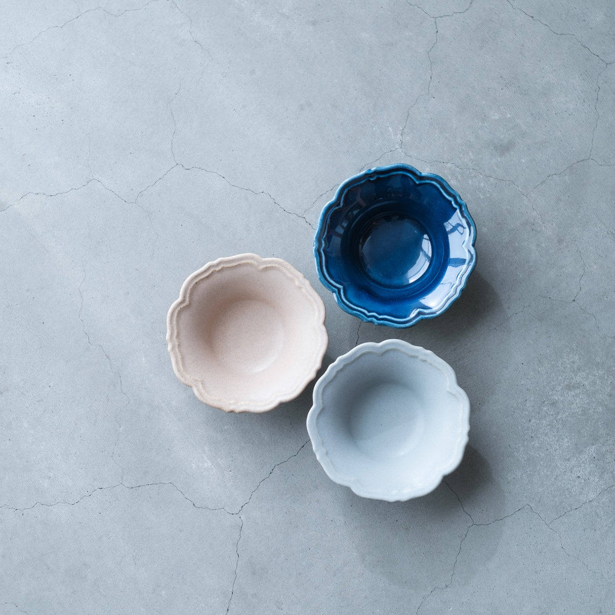 awabi ware｜輪花小鉢