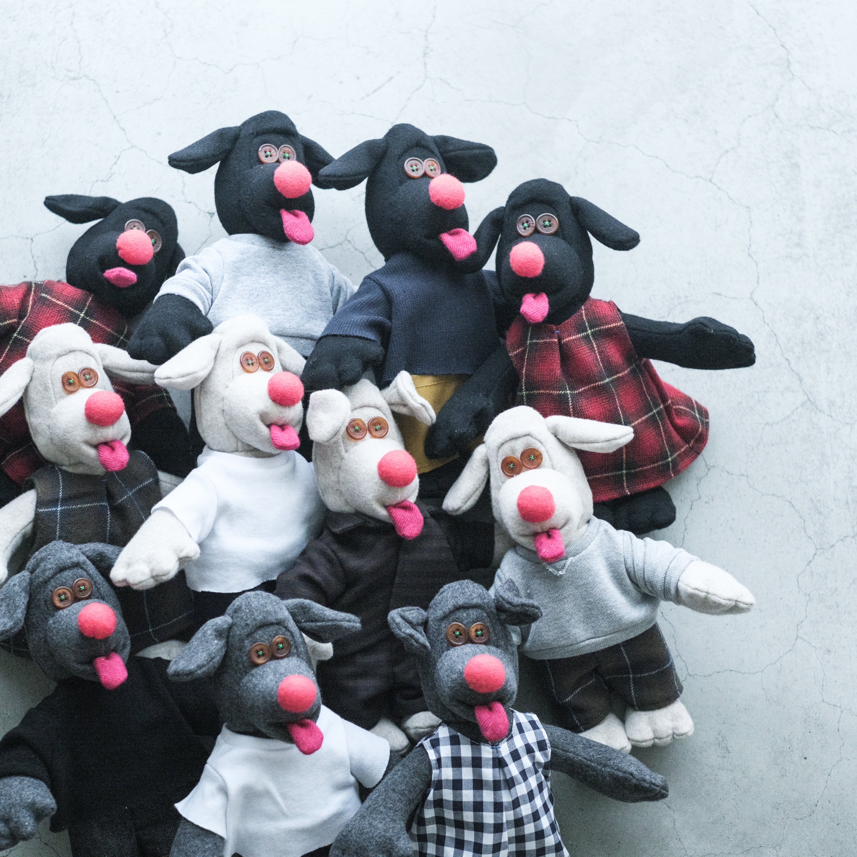 holk 犬のぬいぐるみ holk｜036 dog