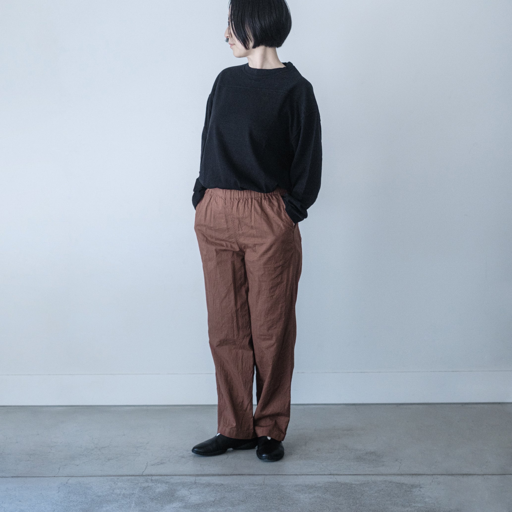 【美品】holk（ホーク）カンフーパンツ holkのロングスリーブとカンフーパンツ – 吉祥寺 Promenade