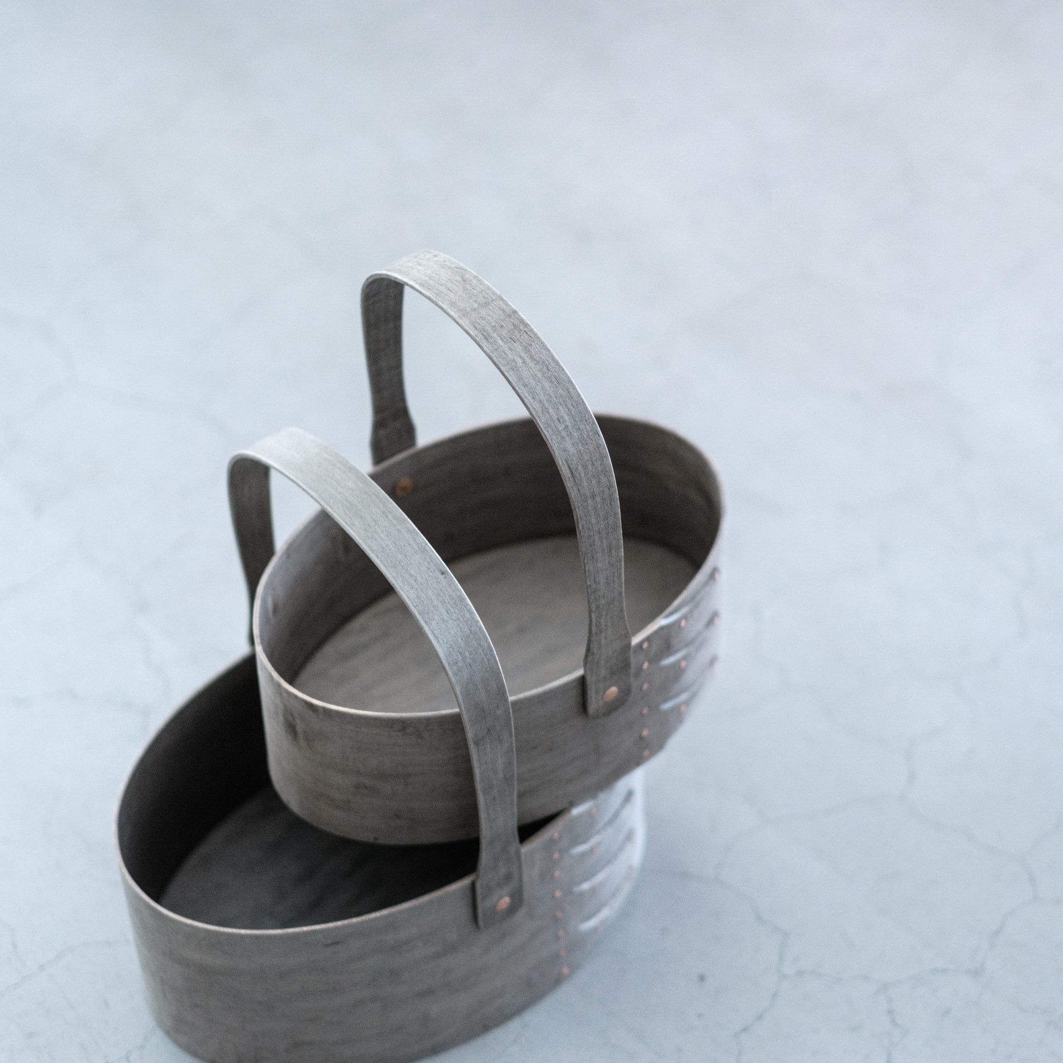 IFUJI BOXMAKER｜Oval Carrier（カエデ草木染）