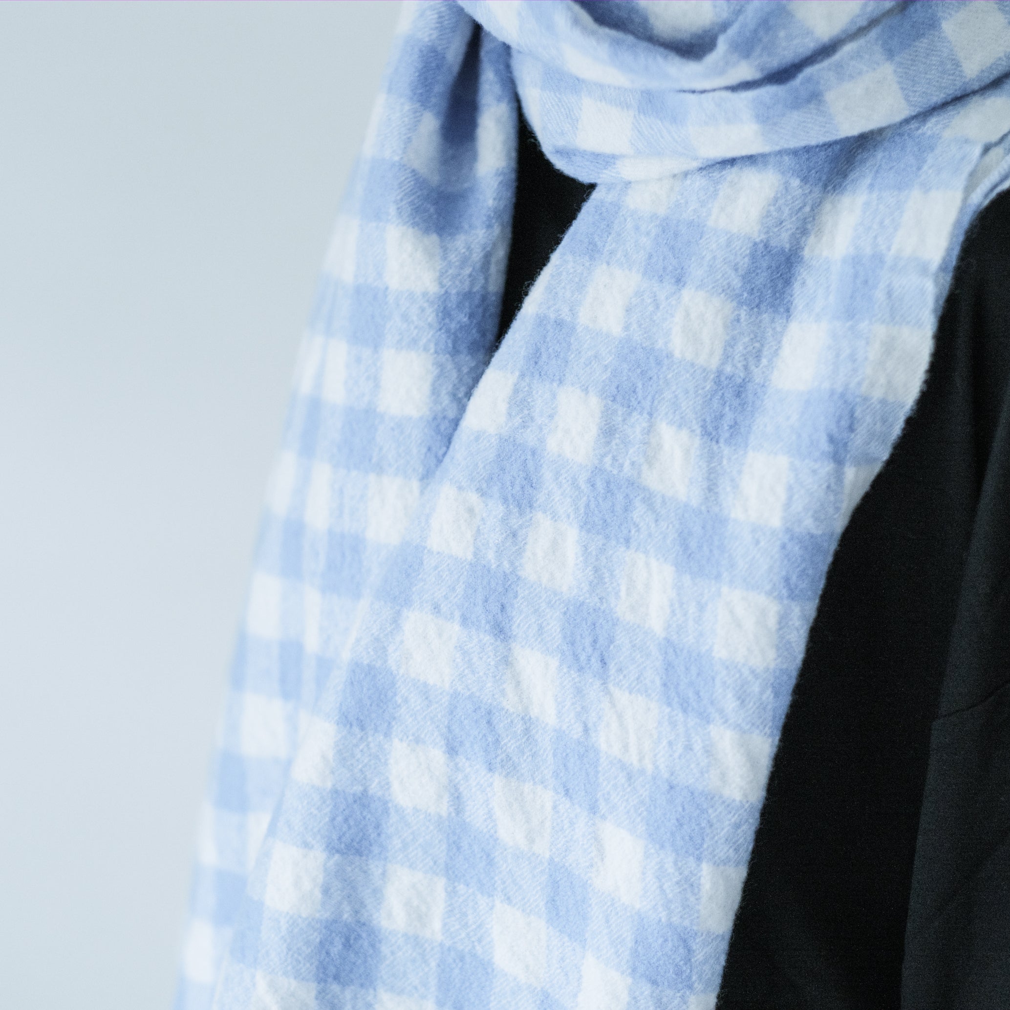 LOCALLY｜02182 gingham check muffler
