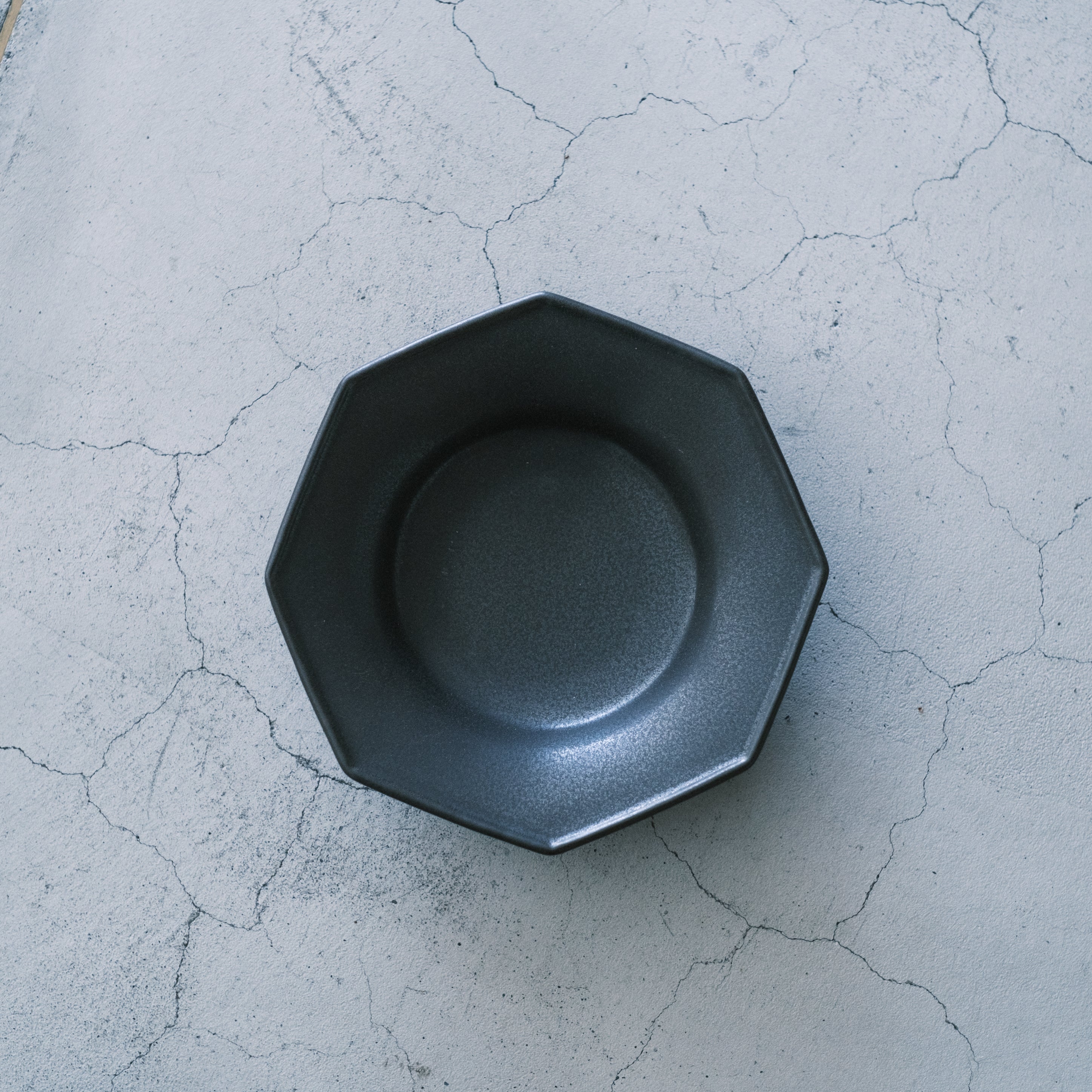 awabi ware｜八角中深皿