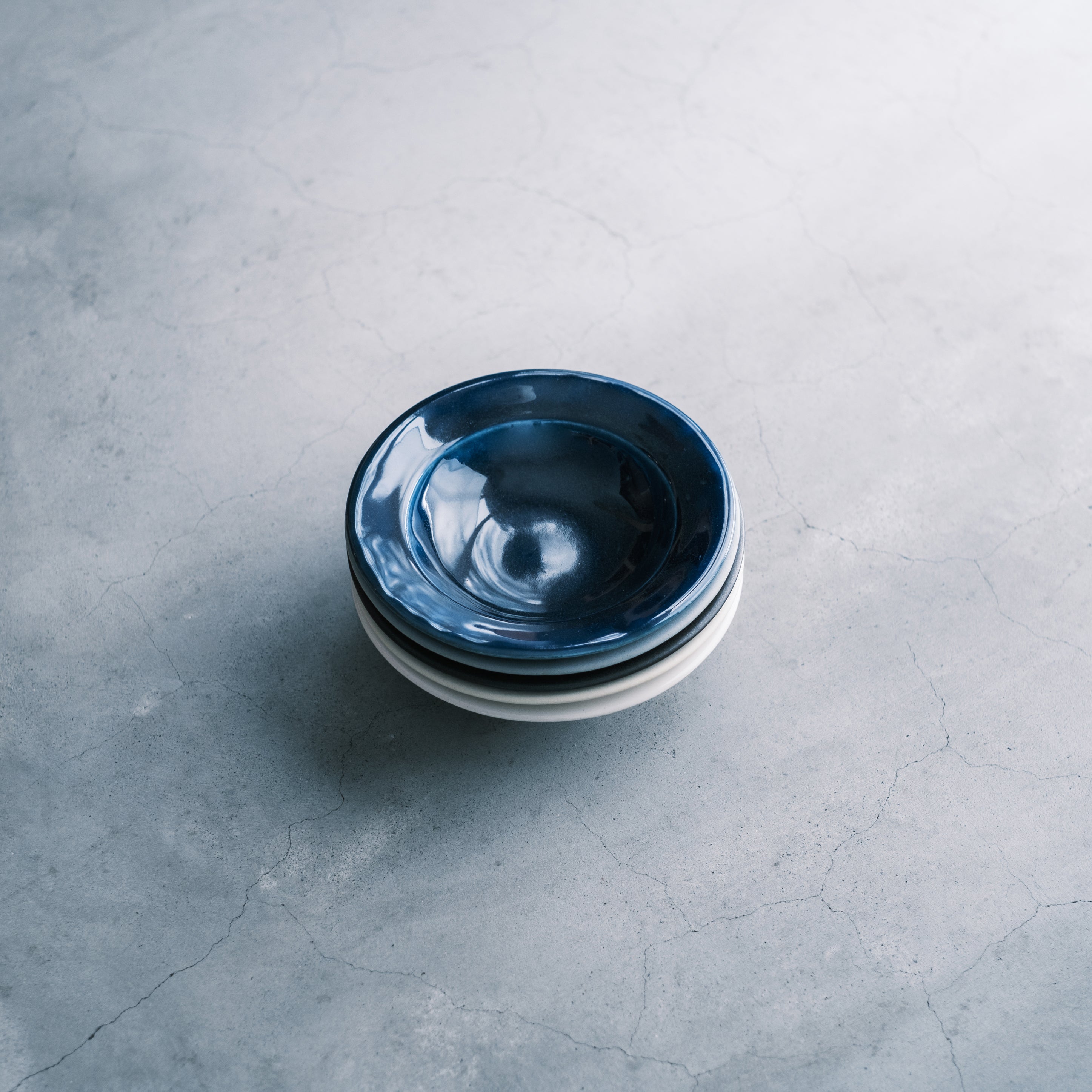 Awabi ware リムスープ皿Ｓ 白磁色　2枚セット awabi ware｜リムスープ皿S