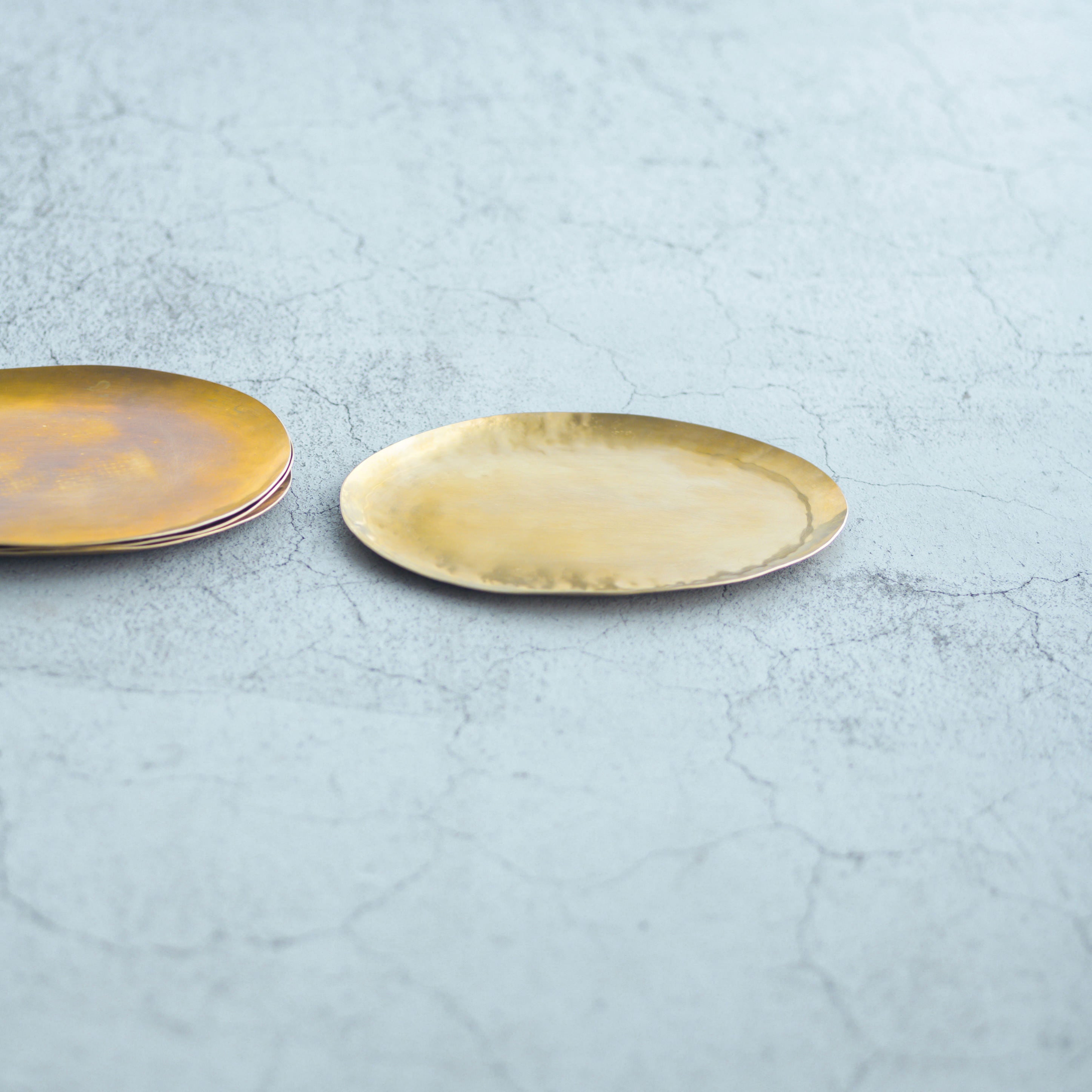 um｜真鍮オーバル皿