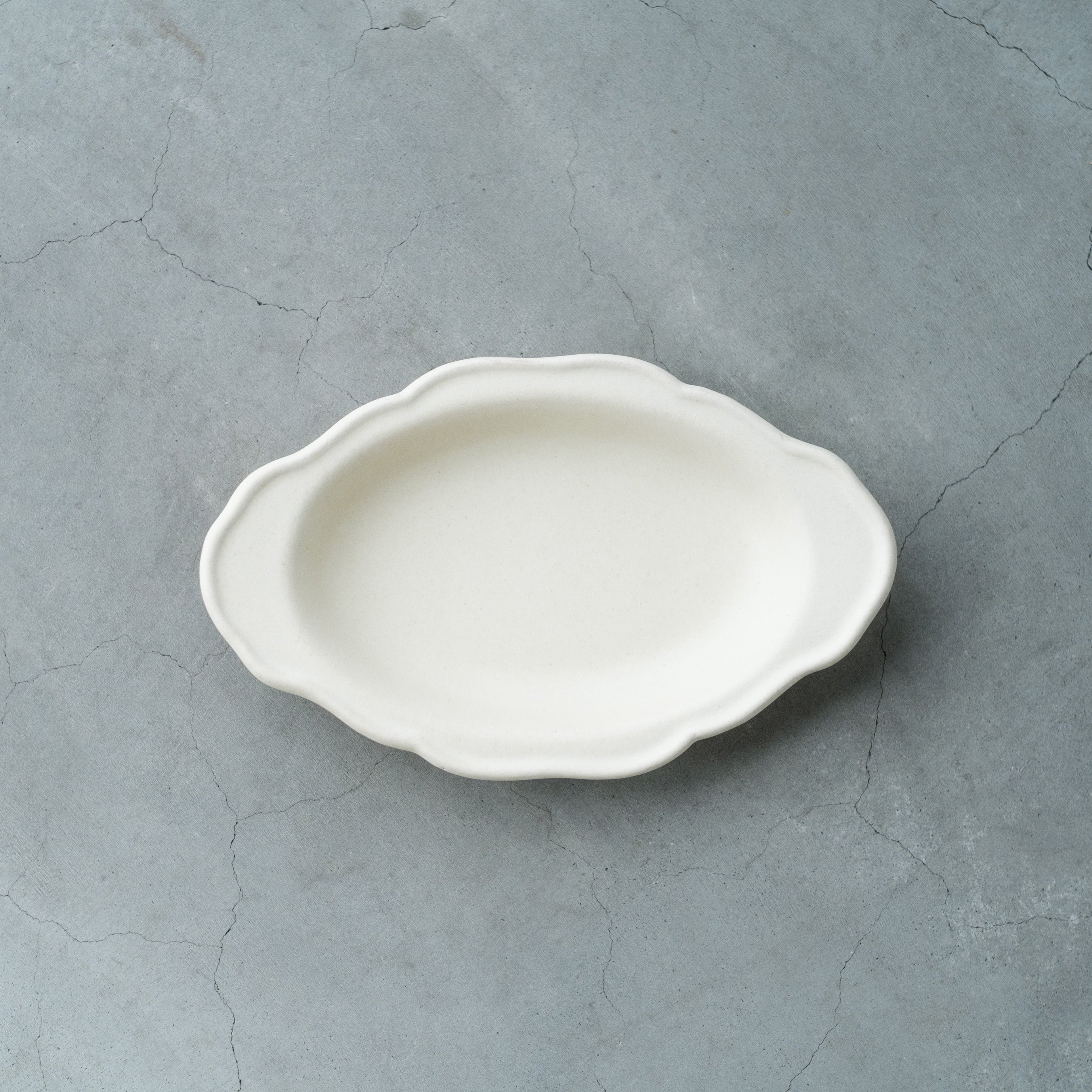 Awabi ware あわびウェア 雲形カレー皿 2枚セット awabi ware｜耐熱グラタン皿 M