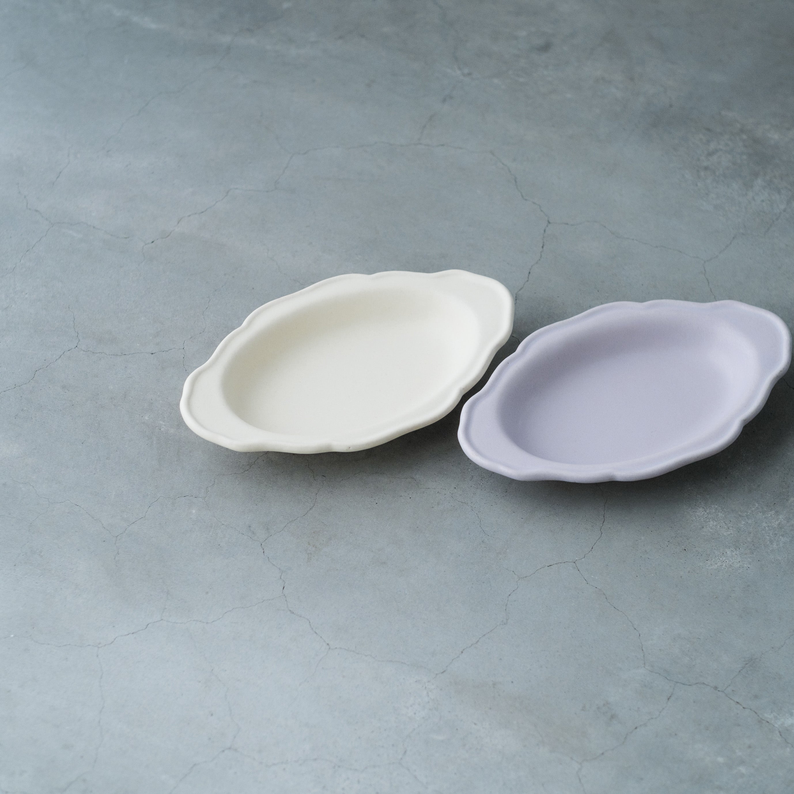 awabi ware｜耐熱グラタン皿 M