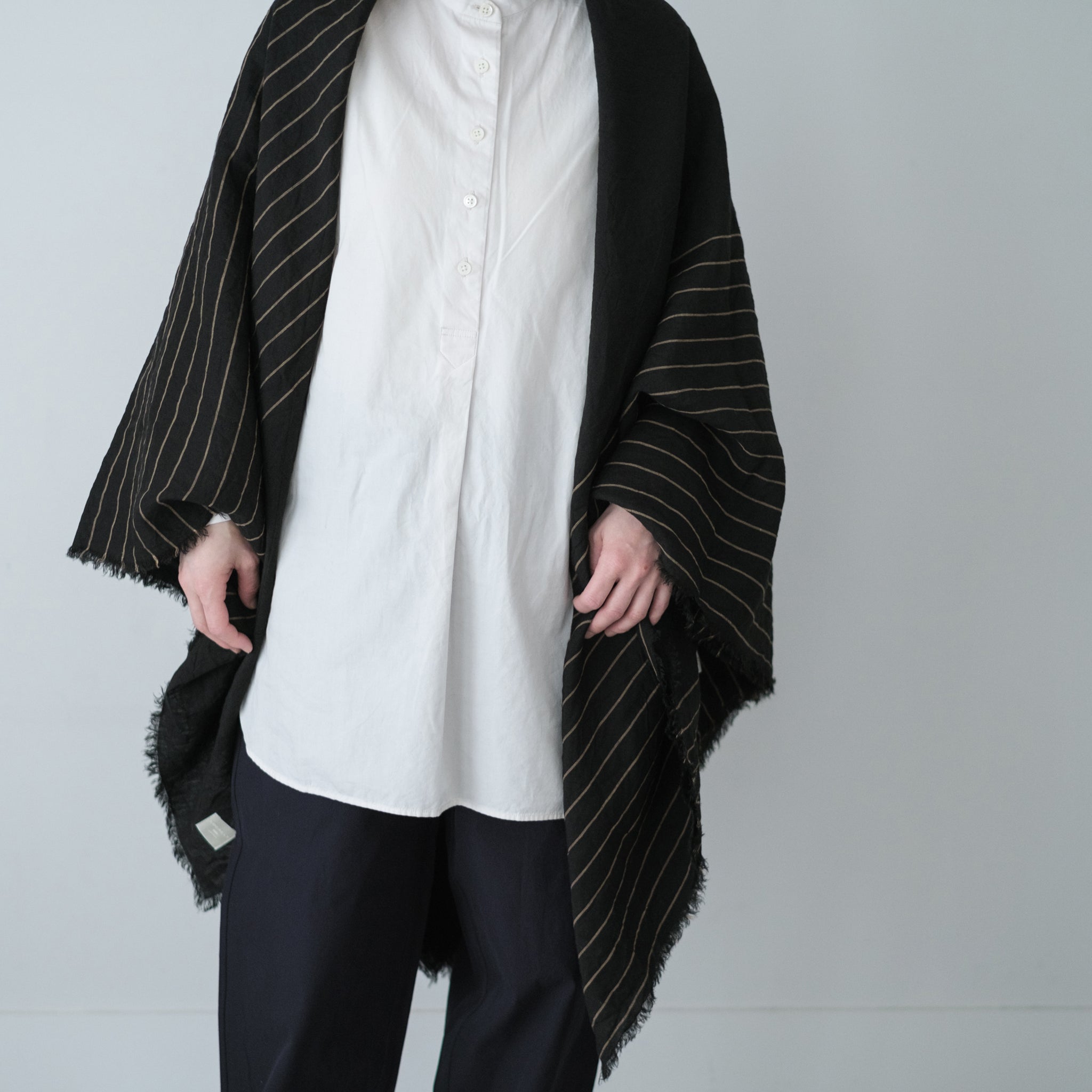 LOCALLY｜01531 先染め linen stole