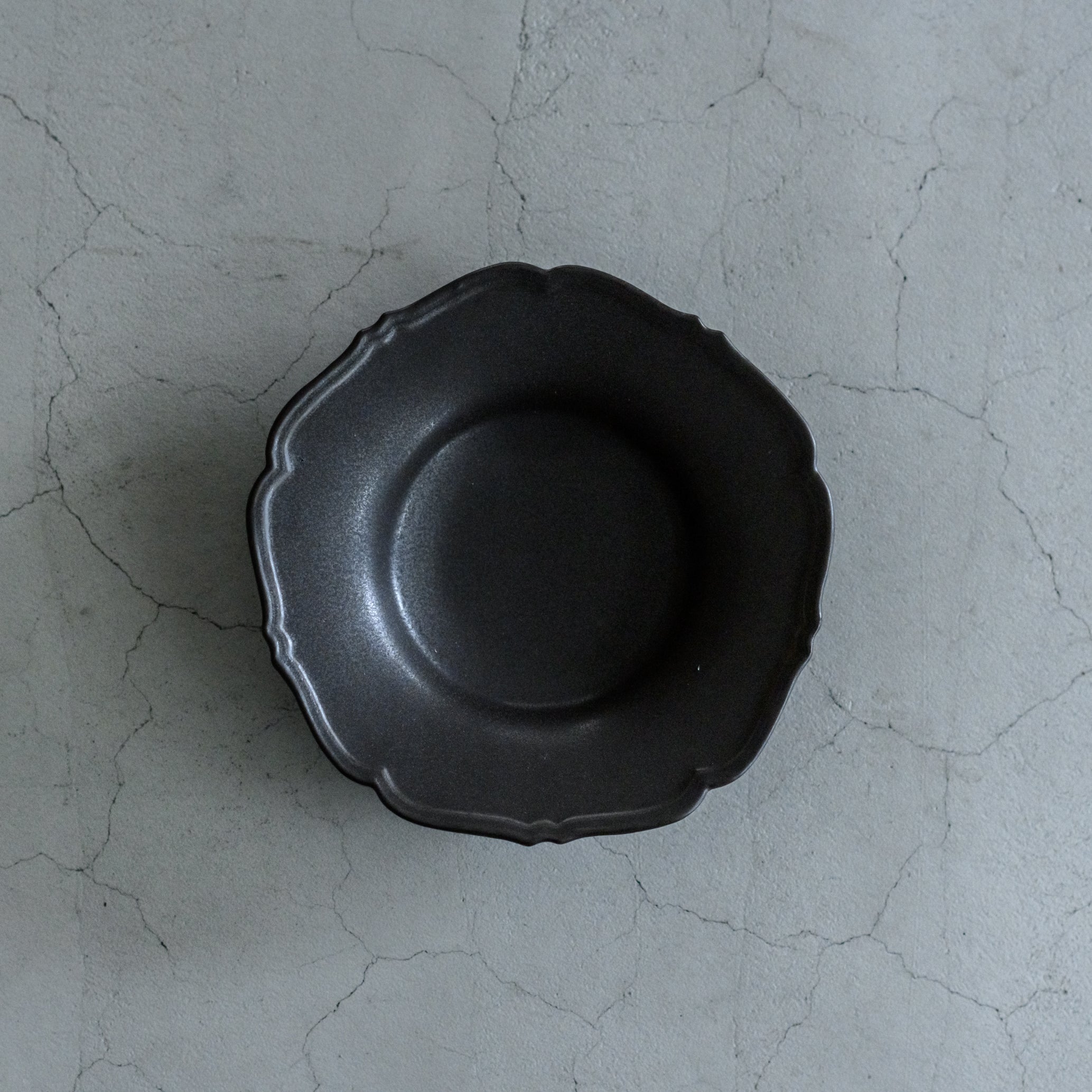 awabi ware｜輪花中深皿