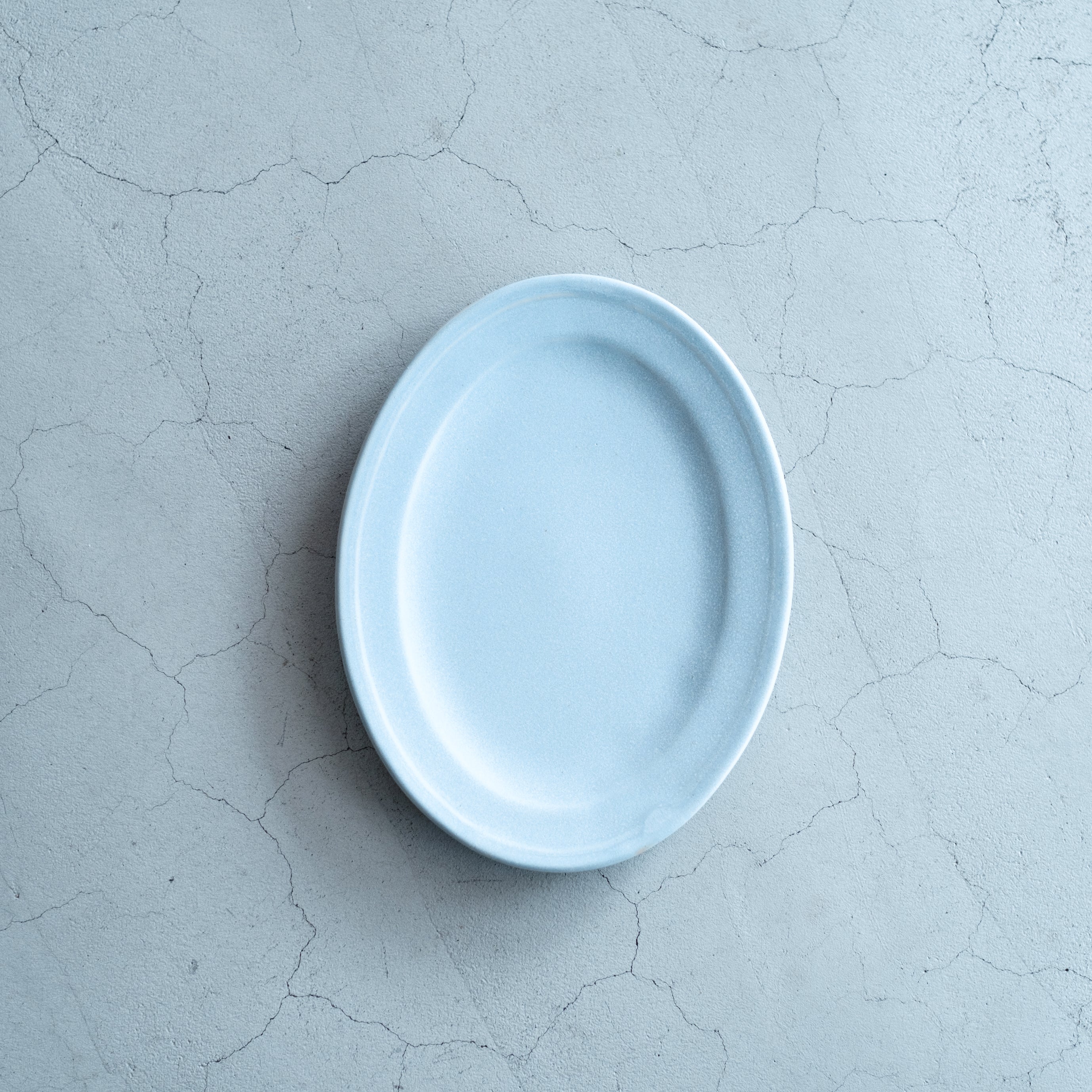 awabi ware｜楕円平皿