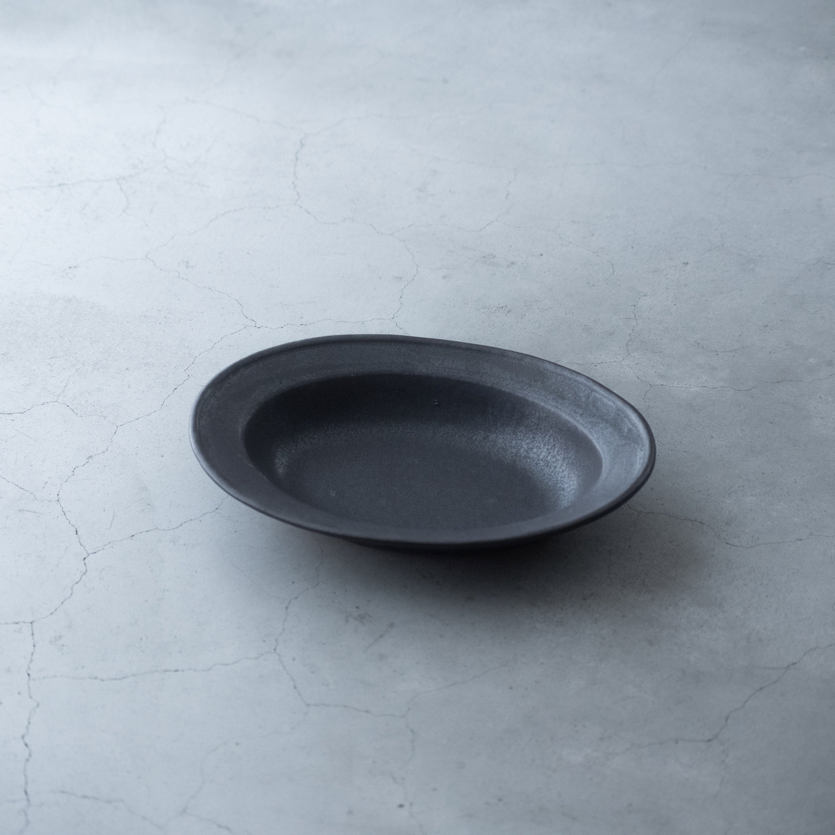 awabi ware｜耐熱楕円中深皿